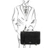 Ancona - Leather messenger bag